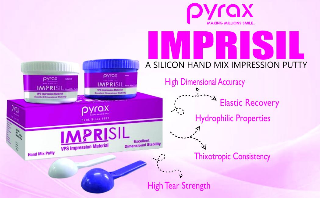 A SILICONE HAND MIX IMPRESSION PUTTY