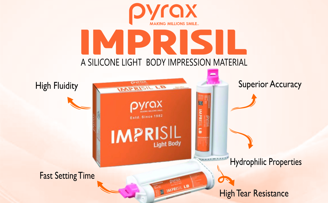 A SILICONE LIGHT BODY IMPRESSION MATERIAL 2 INTO 50 ML