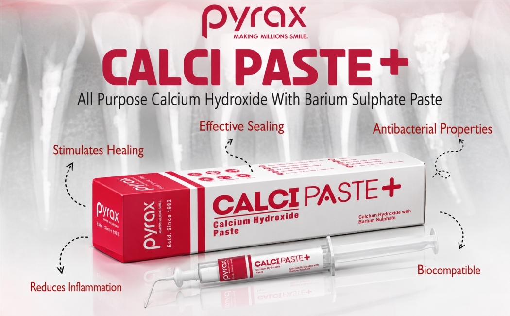 ALL PURPOSE CALCIUM HYDROXIDE WITH BARIUM SULPHATE PASTE 2 * 2 GMS