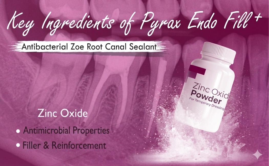 ANTIBACTERIAL ZINC OXIDE EUGENOL ROOT CANAL SEALANT