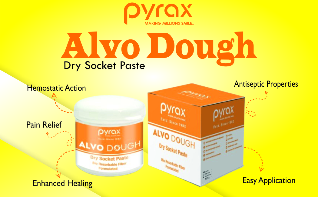 BIO RESORBABLE FIBRE FORMULATED DRY SOCKET PASTE
