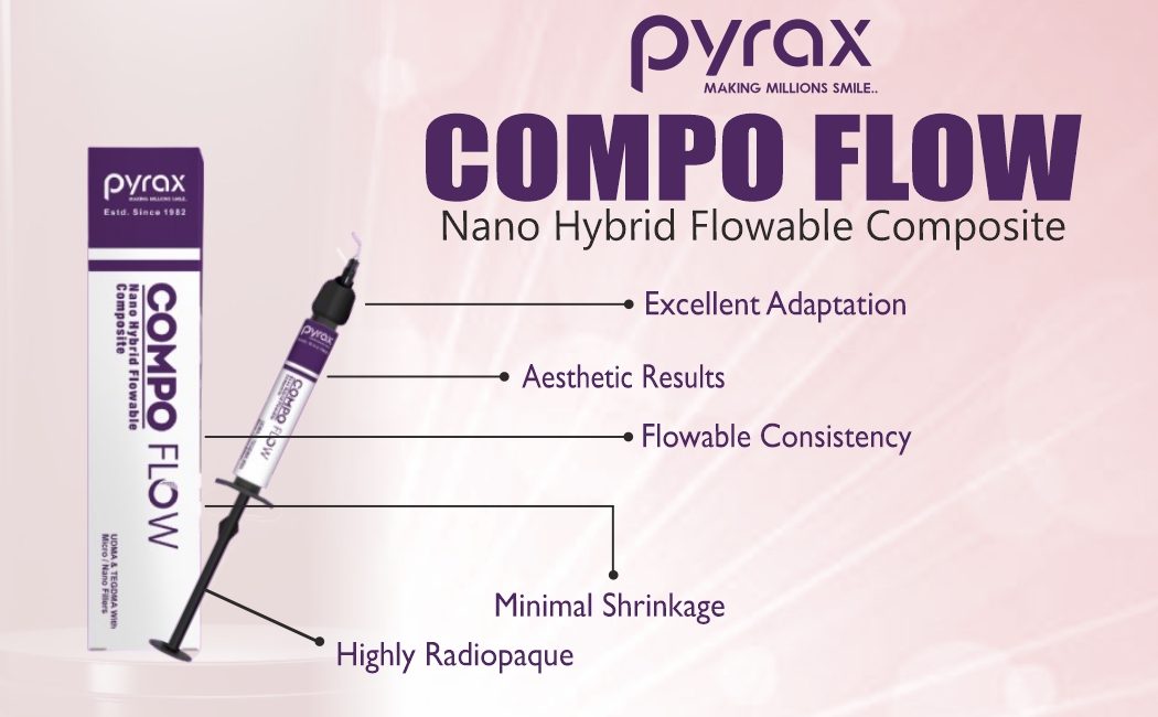LIGHT CURE NANO HYBRID FLOWABLE COMPOSITE 1 * 2 GMS