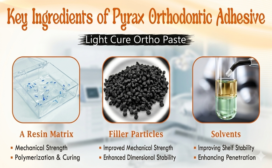LIGHT CURE ORTHODONTIC ADHESIVE KIT