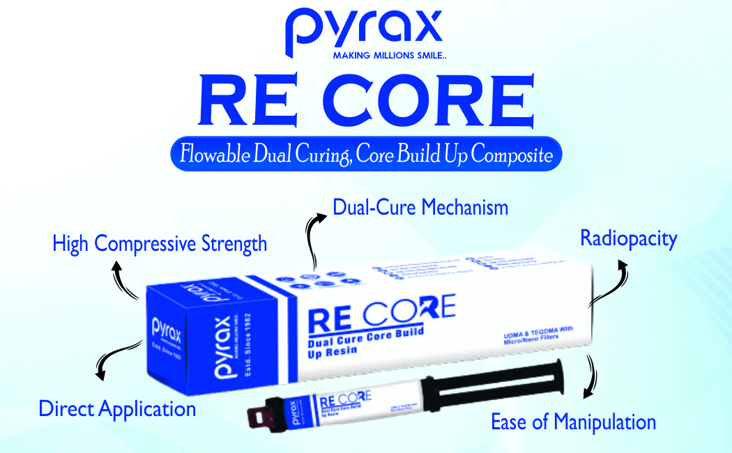 FLOWABLE DUAL CURING, CORE BUILD UP COMPOSITE