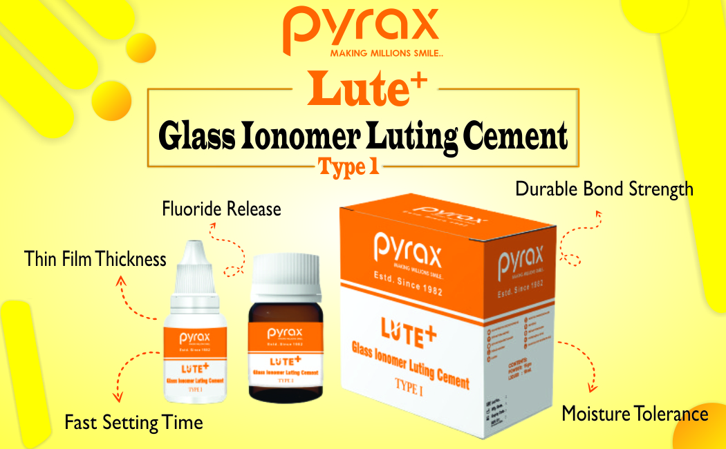FINE PARTICLE GLASS IONOMER LUTING CEMENT
