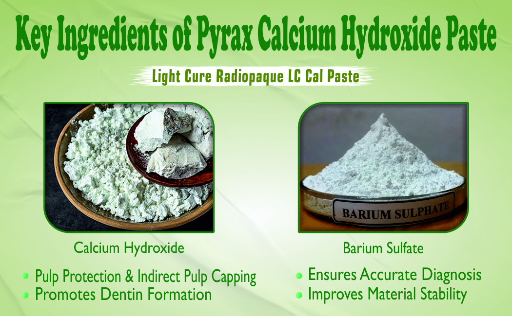 LIGHT CURE RADIOPAQUE CALCIUM HYDROXIDE PASTE