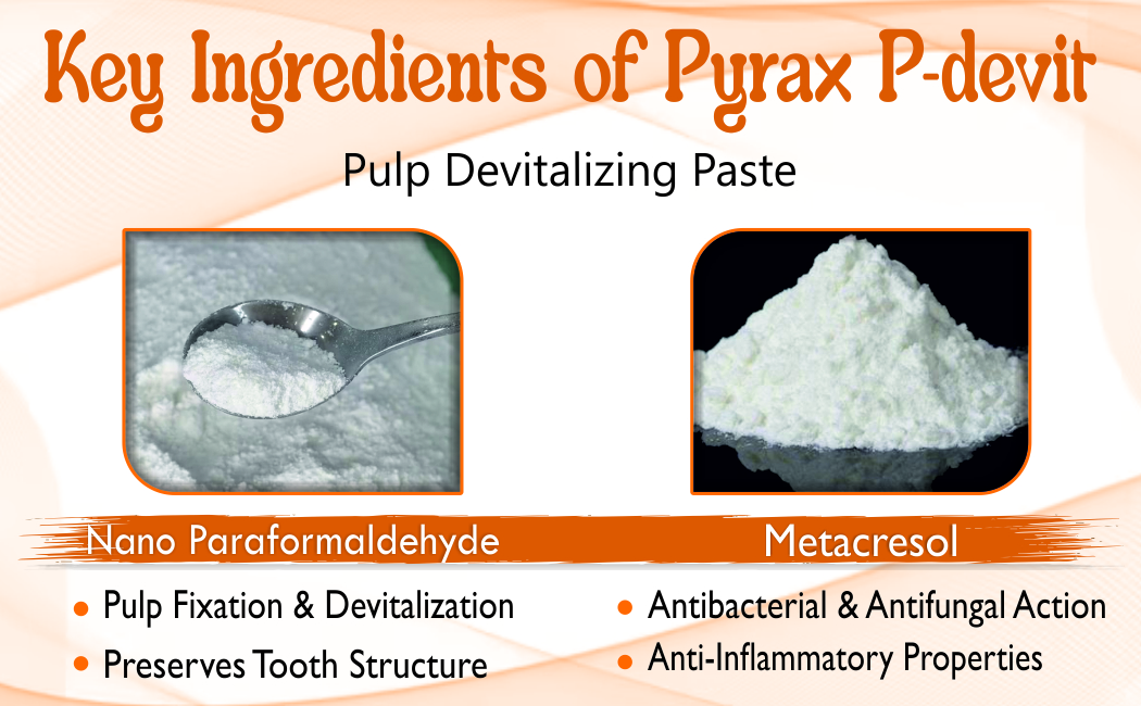 NANO PARAFORMALDEHYDE PULP DEVITALIZING PASTE 1* 3 GMS