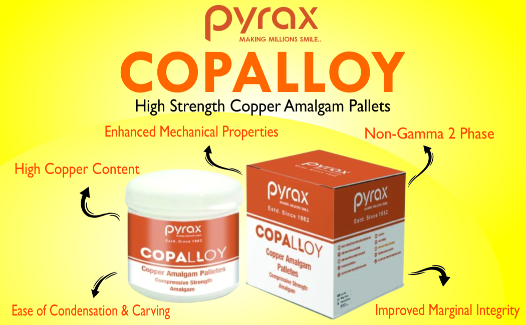 HIGH STRENGTH COPPER AMALGAM PALLETS