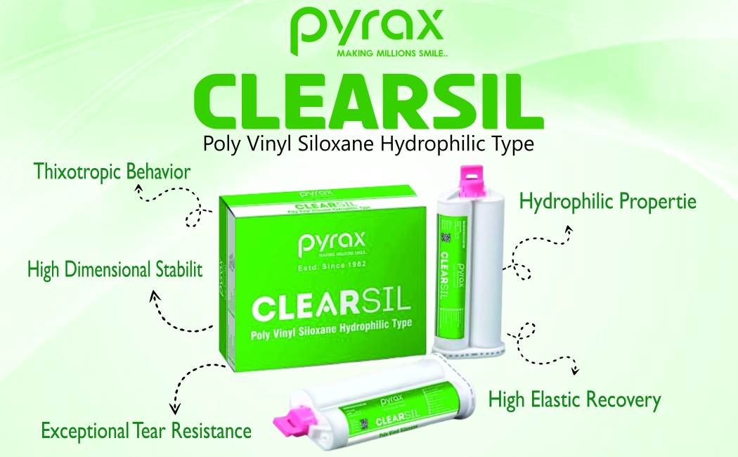 A SILICONE TRANSPARENT IMPRESSION MATERIAL