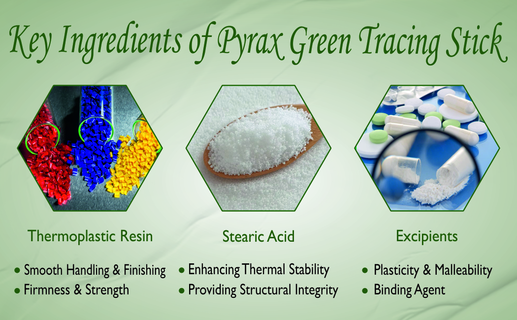GREEN IMPRESSION TRACING STICKS