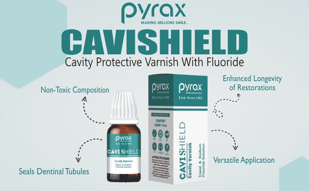 CAVITY PROTECTIVE VARNISH WITH FLUORIDE