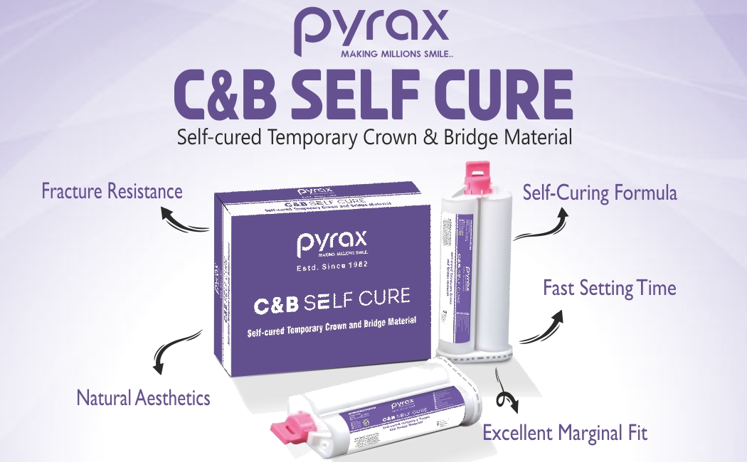 SELF CURE TEMPORARY CROWN AND BRIDGE MATERIAL