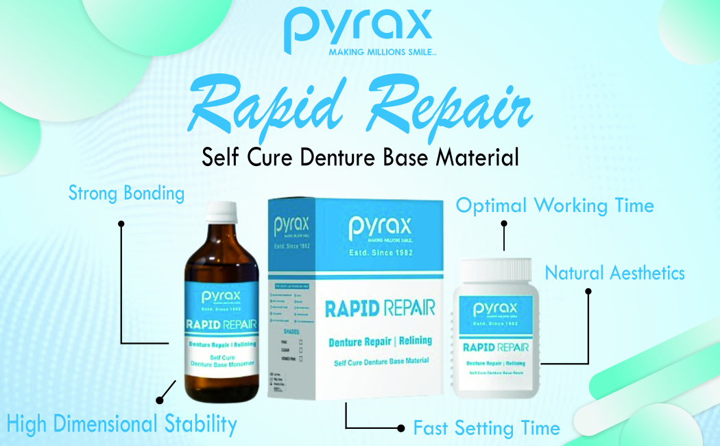SELF CURE DENTURE BASE MATERIAL 1 * 400 GMS