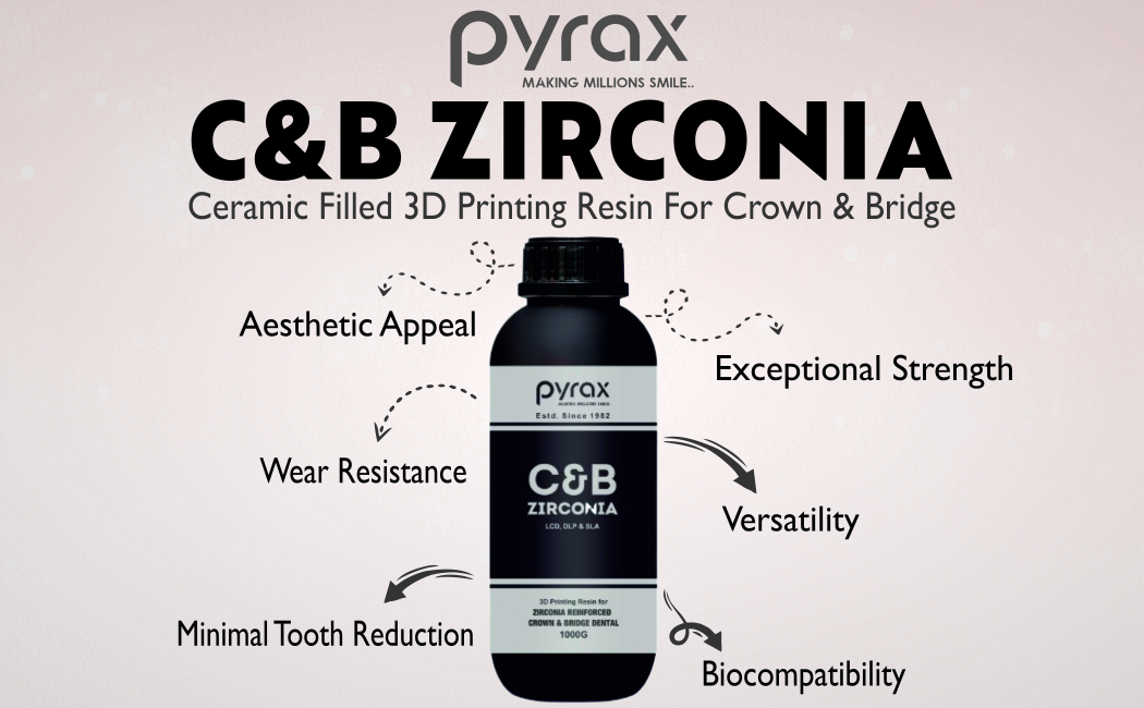 CERAMIC FILLED 3D PRINTING RESIN FOR CROWN AND BRIDGE