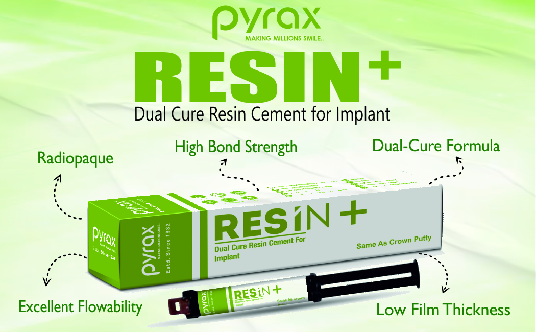DUAL CURE RESIN CEMENT FOR IMPLANT