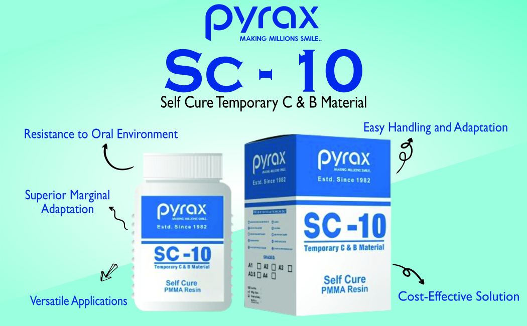 SELF CURE TEMPORARY C AND B MATERIAL 100 GMS