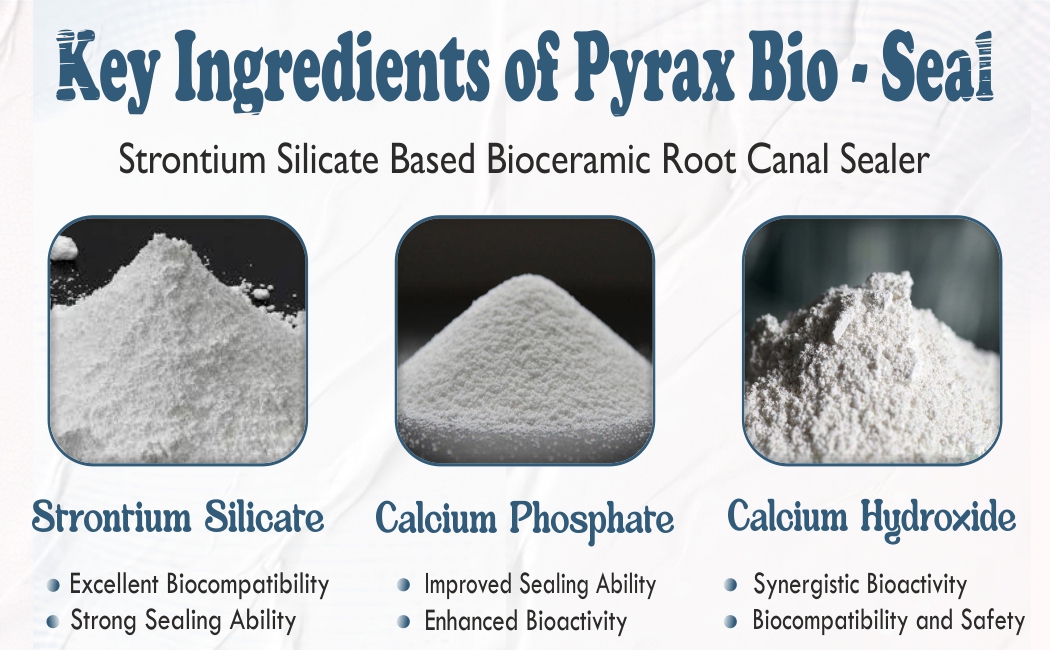 STRONTIUM SILICATE BASED BIOCERAMIC ROOT CANAL SEALER 1*2 GM