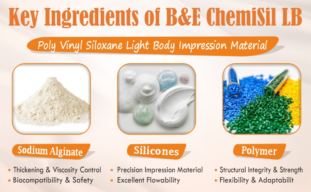 POLY VINYL SILOXANE LIGHT BODY IMPRESSION MATERIAL