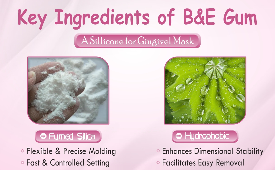 A SILICONE FOR GINGIVAL MASK