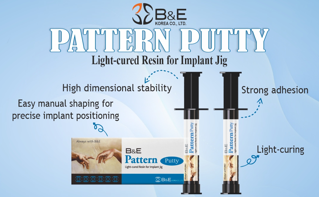 LIGHT CURED RESIN FOR IMPLANT JIG PUTTY