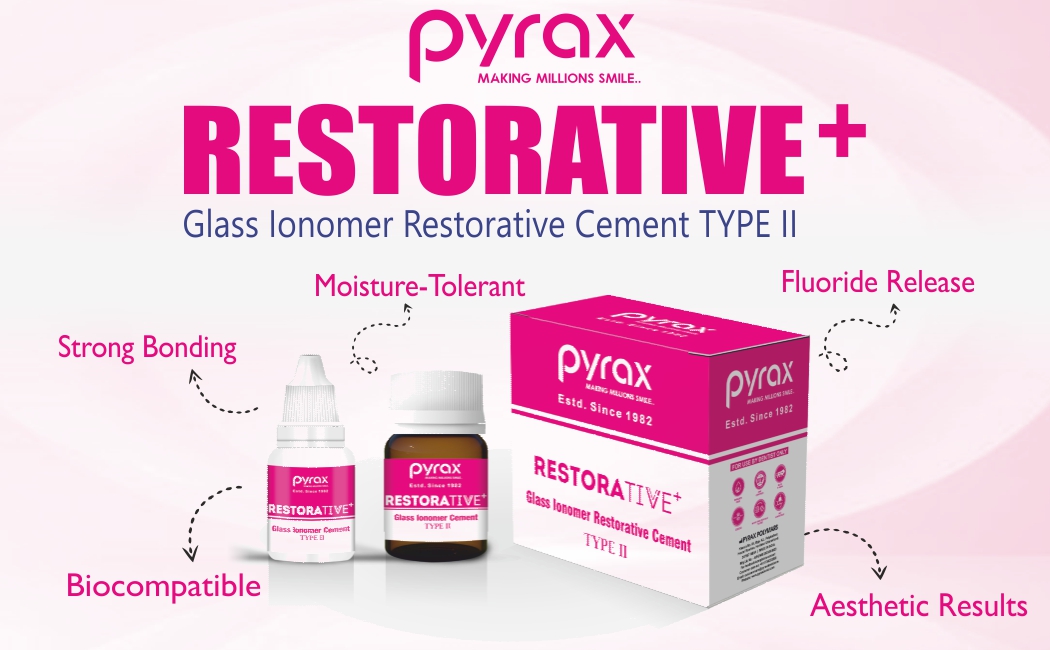 RESTORATIVE RADIOPAQUE GLASS IONOMER RESTORATIVE MATERIAL