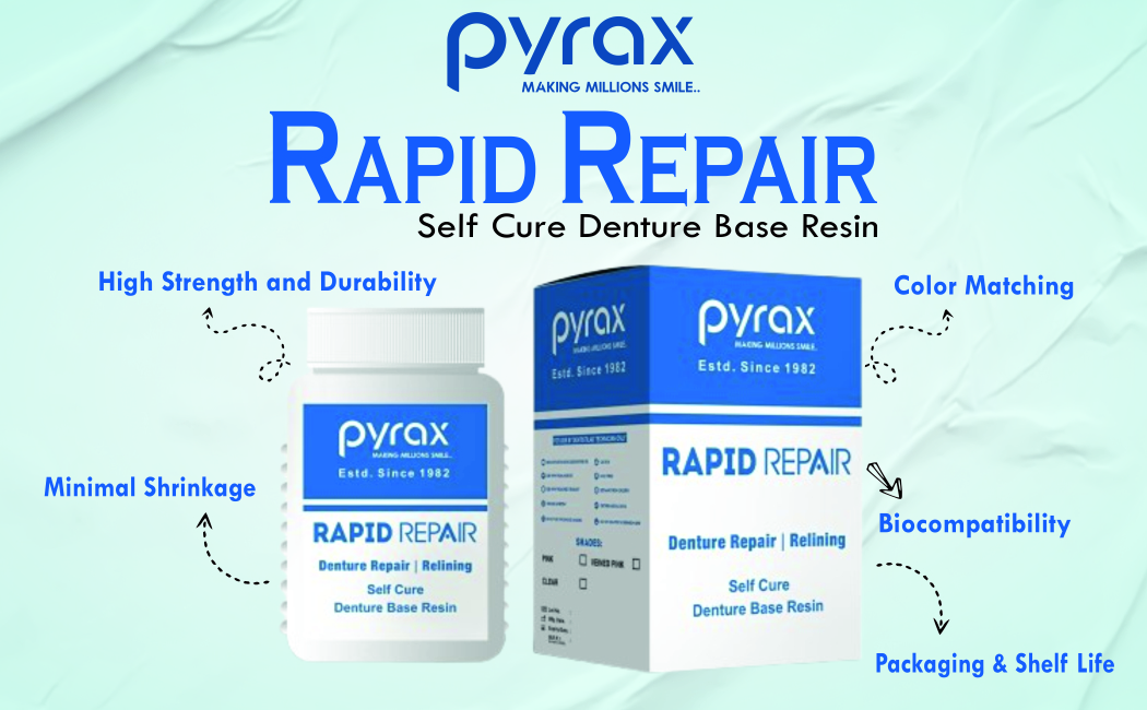 SELF CURE DENTURE BASE RESIN 100 GMS