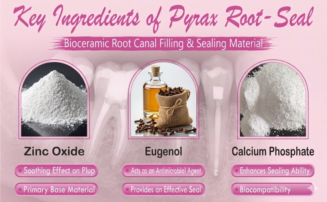 SELF CURE ROOT CANAL SEALING MATERIAL