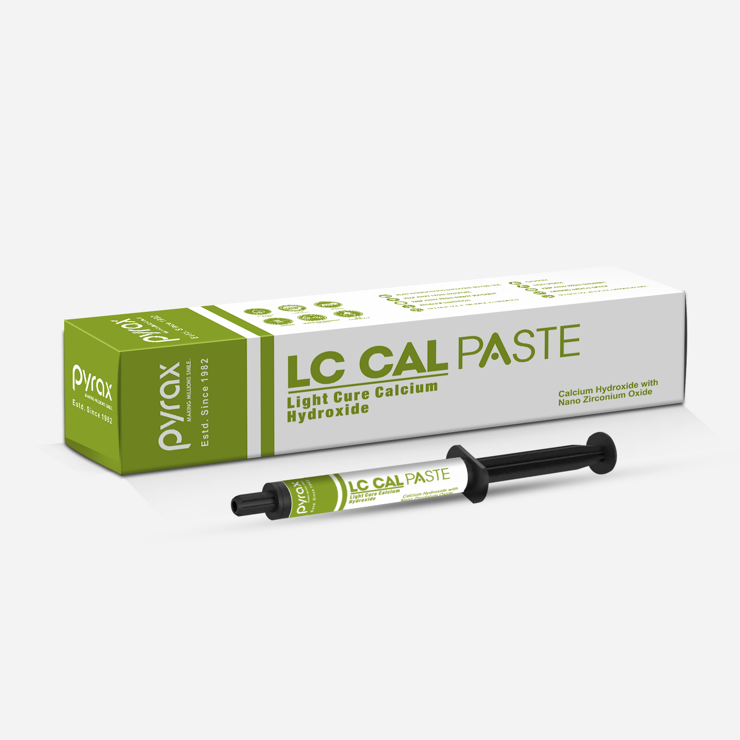 LIGHT CURE RADIOPAQUE CALCIUM HYDROXIDE PASTE 1* 2 GMS