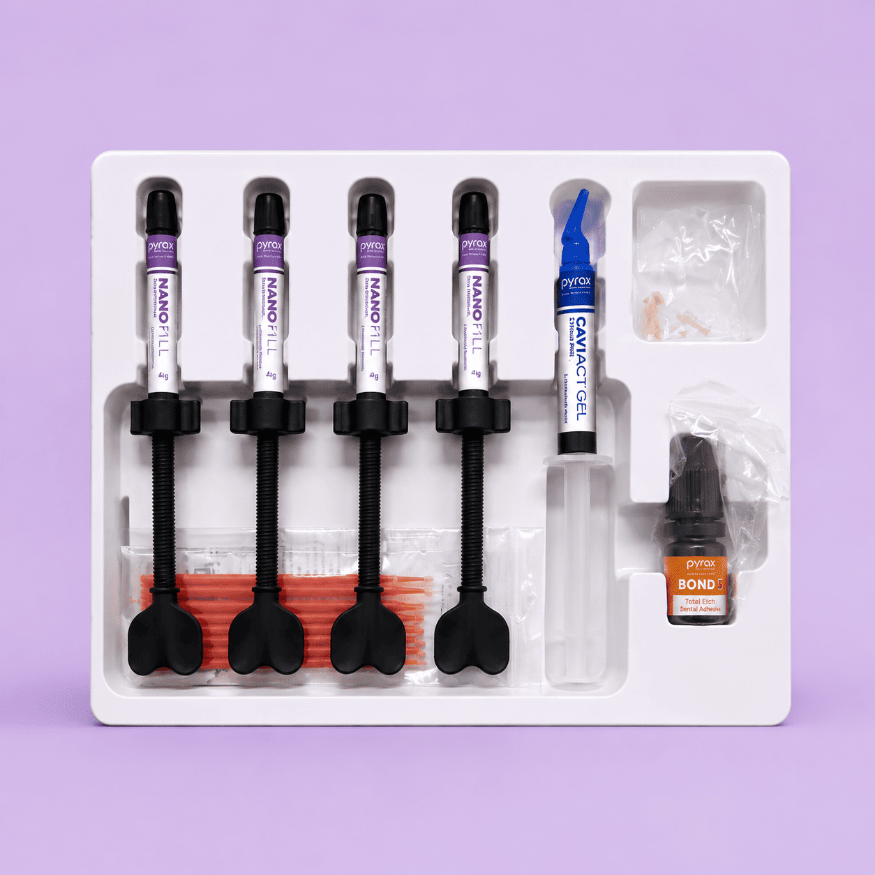 LIGHT CURE NANO HYBRID UNIVERSAL RESTORATIVE COMPOSITE KIT