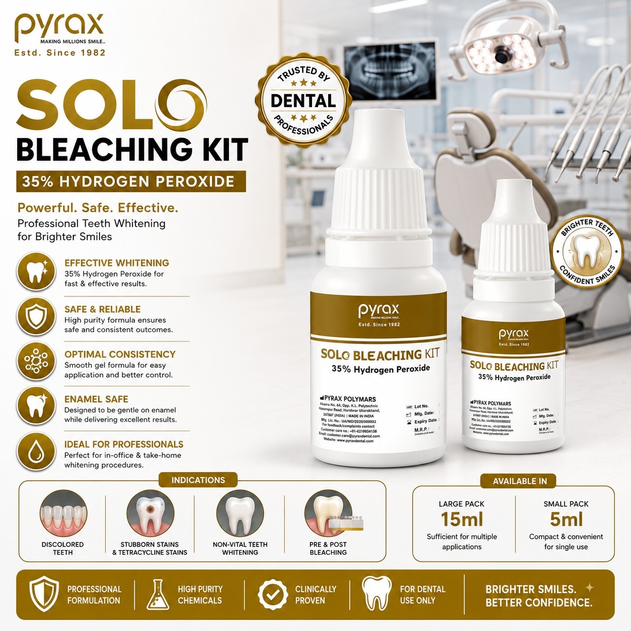 ADVANCE FORMULA, RAPID IN OFFICE WHITENING SYSTEM
