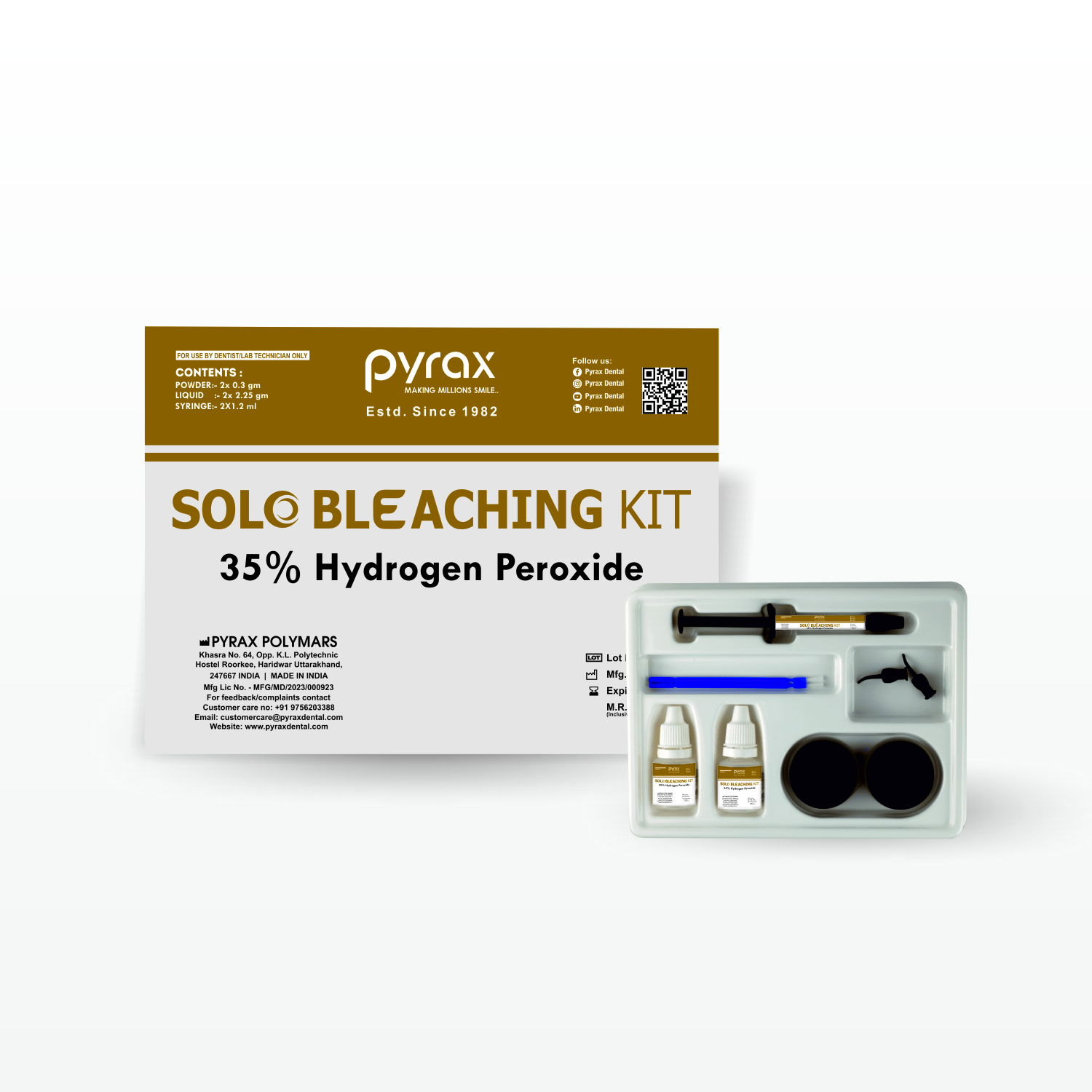 ADVANCE FORMULA, RAPID IN OFFICE WHITENING SYSTEM
