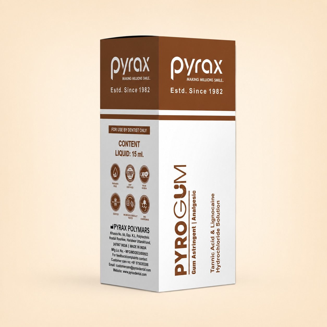 GUM ASTRINGENT ANALGESIC