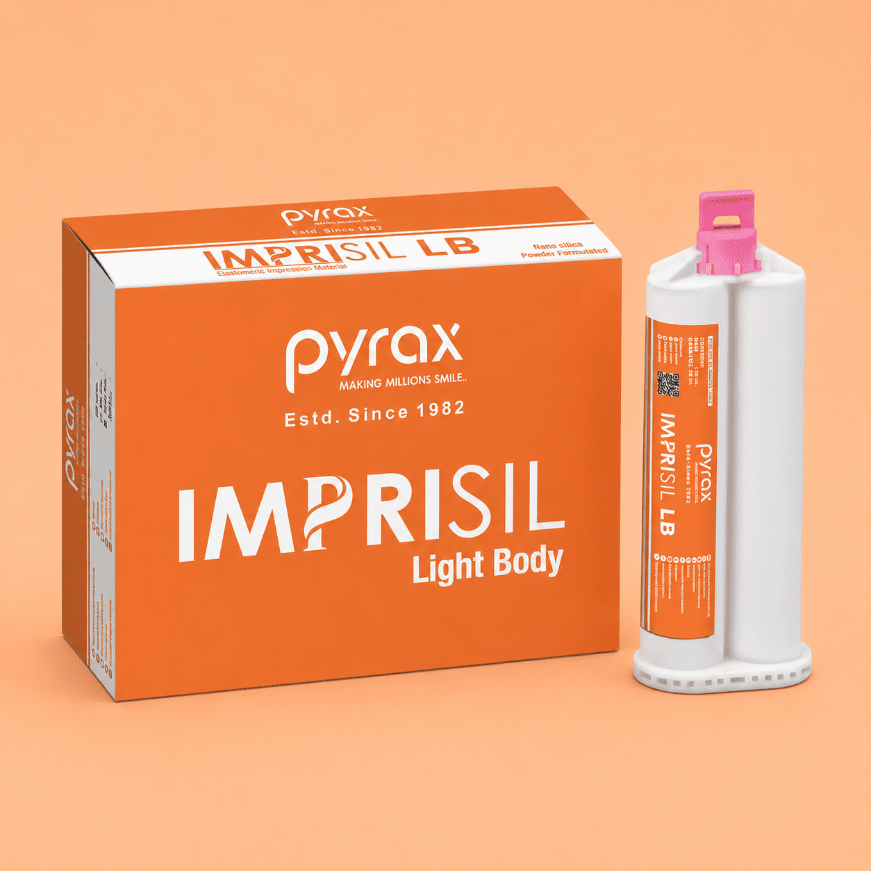 A SILICONE LIGHT BODY IMPRESSION MATERIAL 2 INTO 50 ML