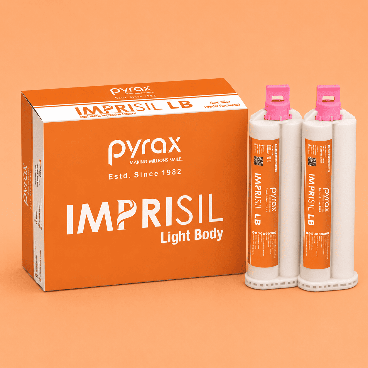 A SILICONE LIGHT BODY IMPRESSION MATERIAL 2 INTO 50 ML
