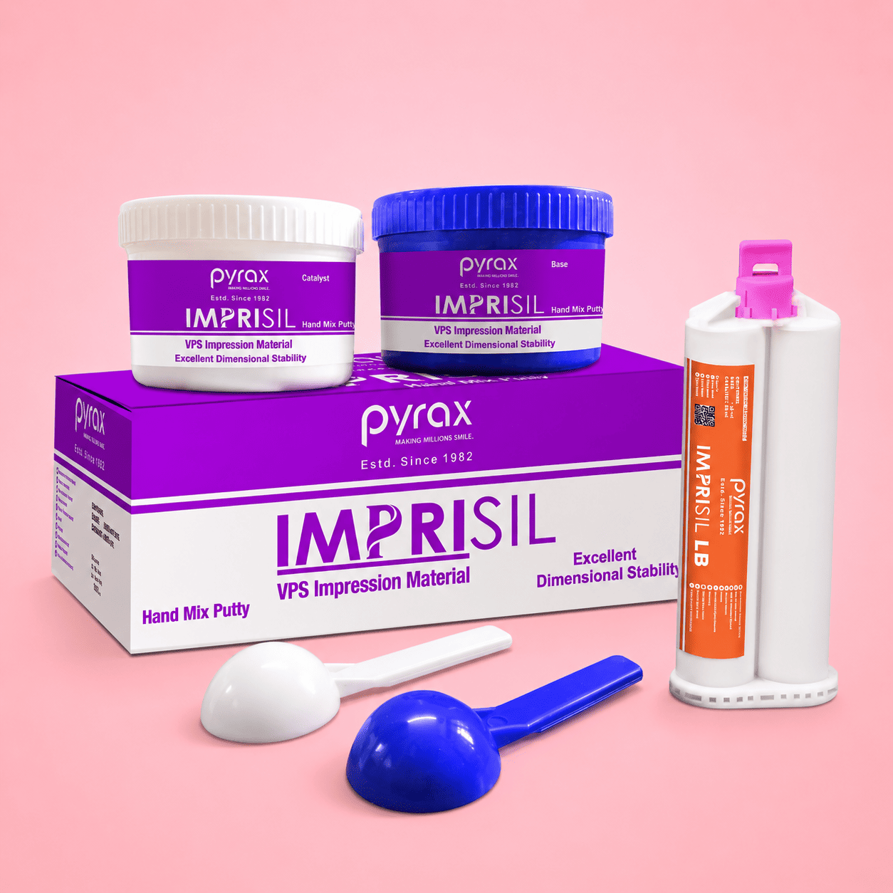 A SILICONE HAND MIX IMPRESSION PUTTY