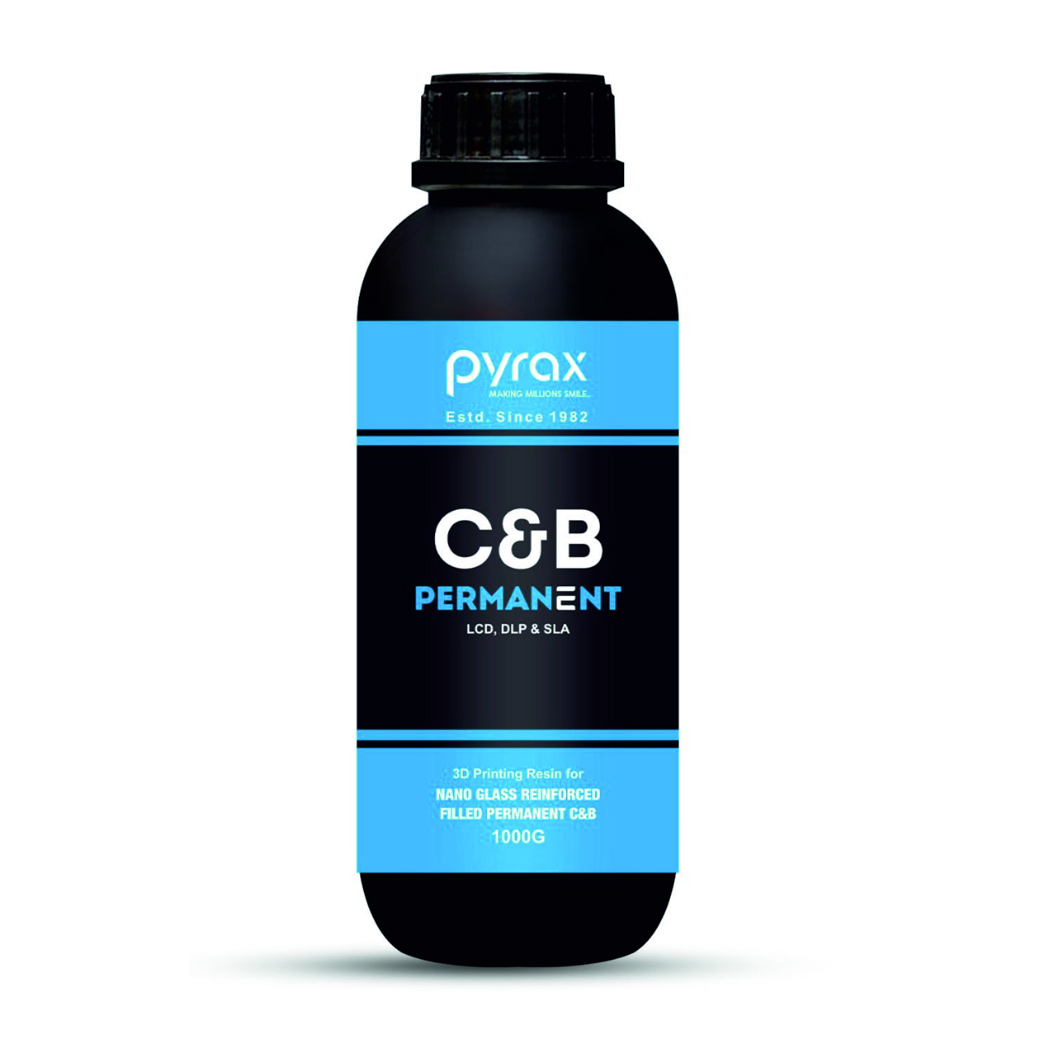 NANO GLASS REINFORCED 3D PRINTING RESIN FOR PERMANENT C AND B