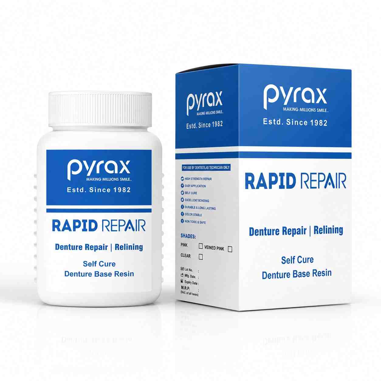 SELF CURE DENTURE BASE RESIN 100 GMS