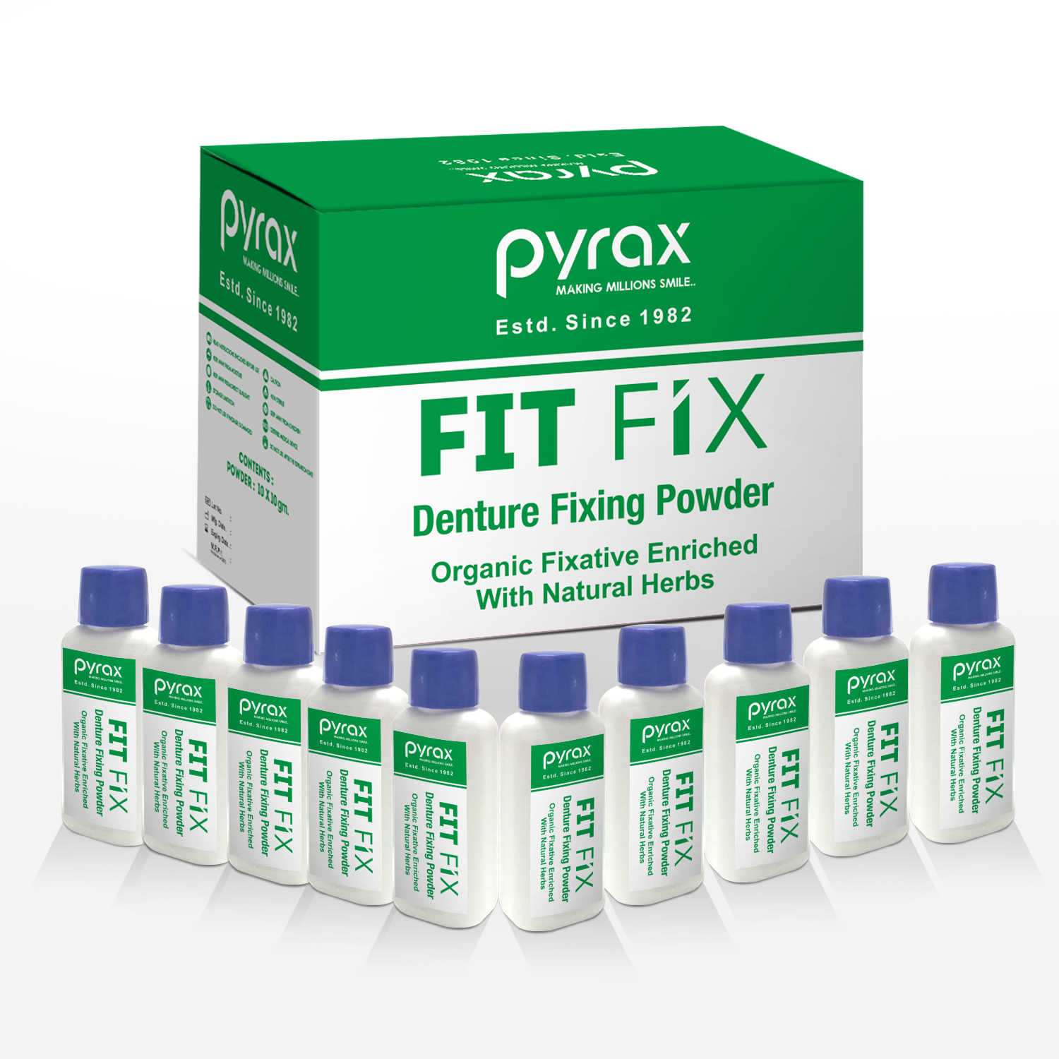 DENTURE FIXING POWDER