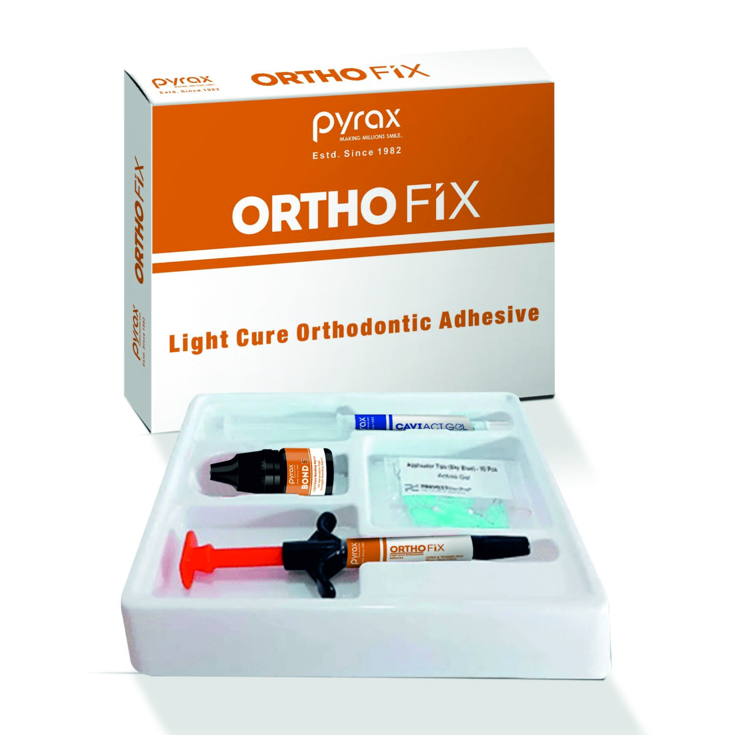 LIGHT CURE ORTHODONTIC KIT
