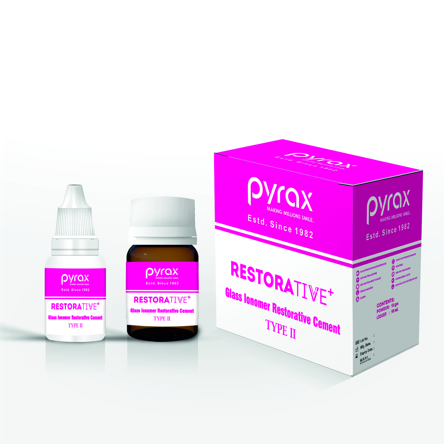 RADIOPAQUE GLASS IONOMER RESTORATIVE MATERIAL