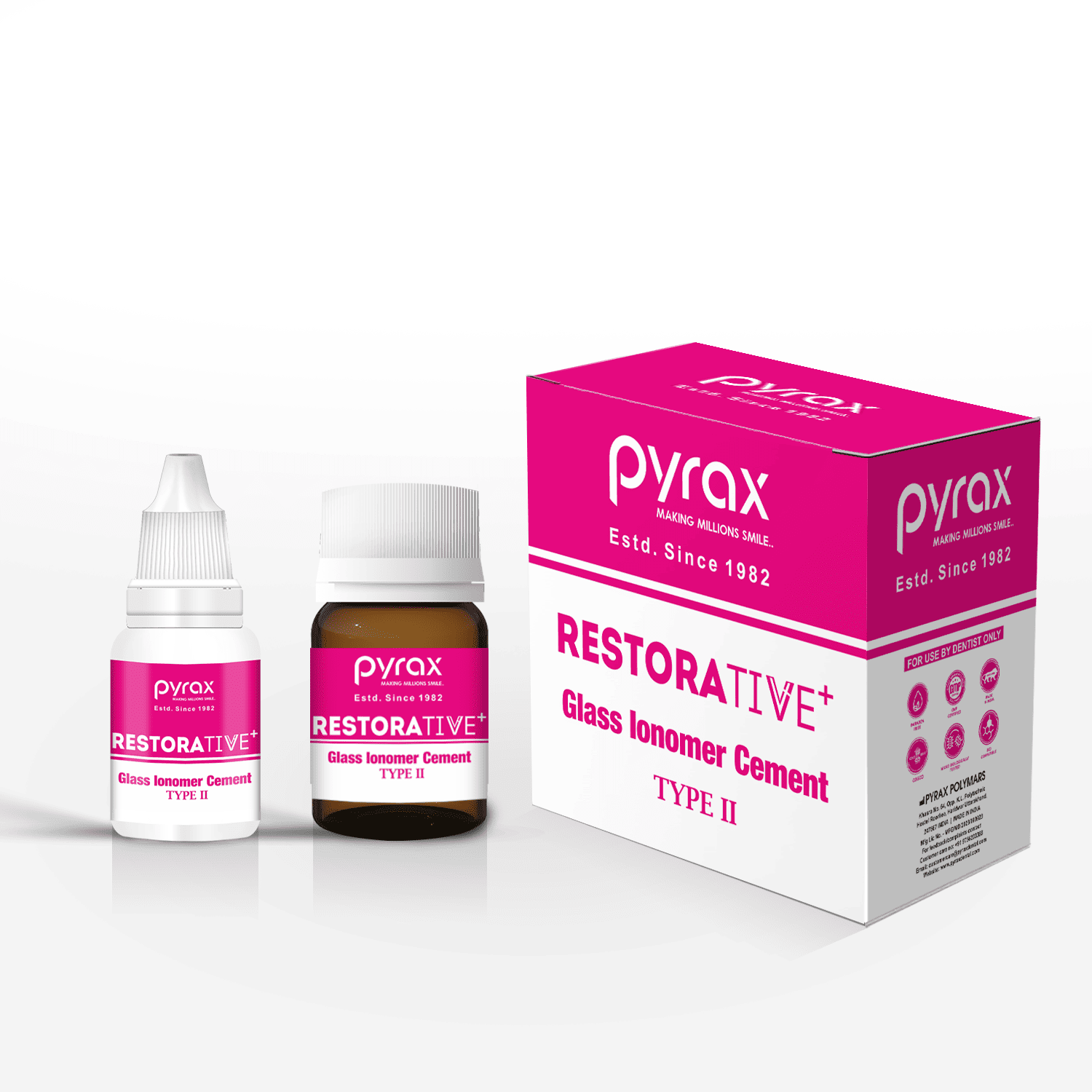 RESTORATIVE RADIOPAQUE GLASS IONOMER RESTORATIVE MATERIAL