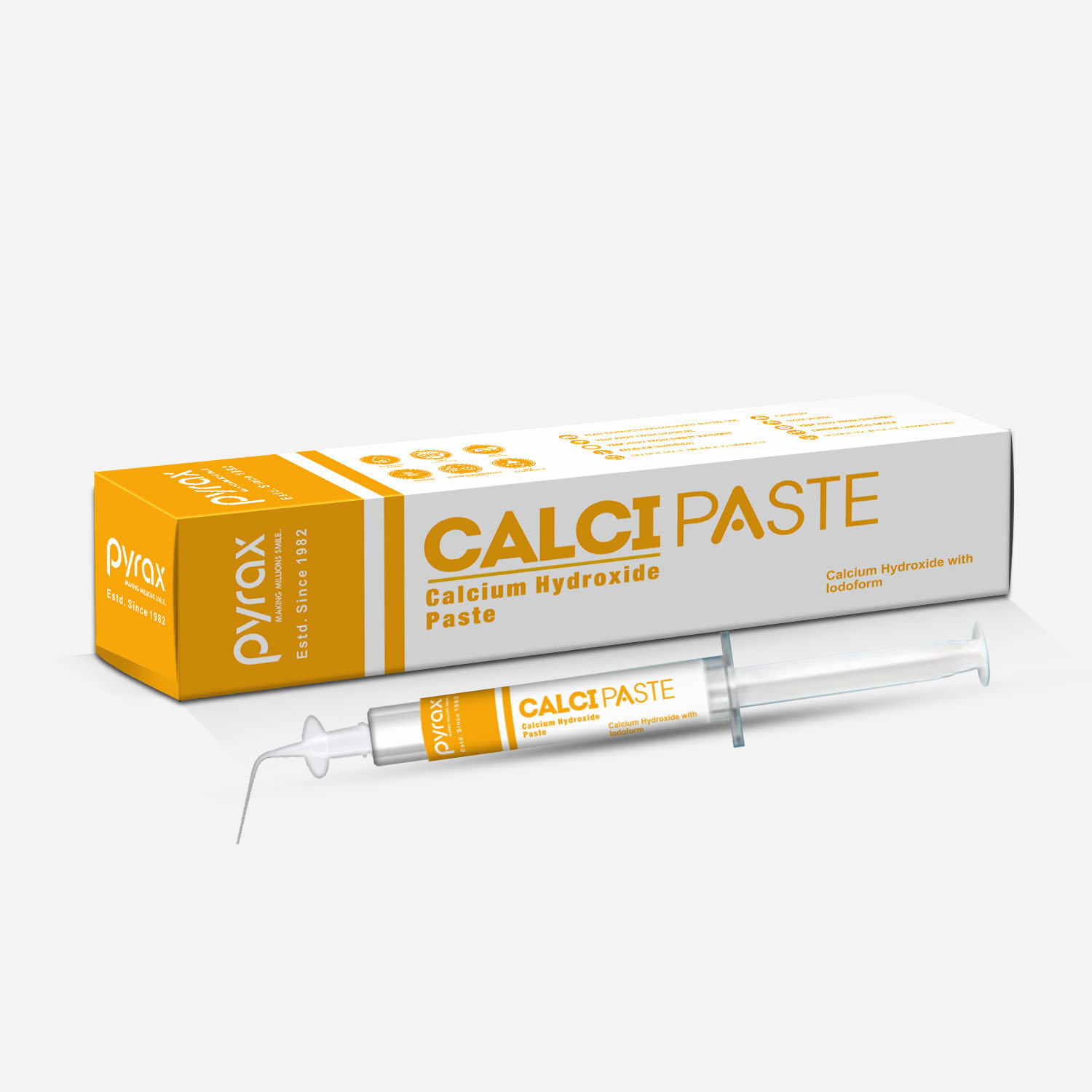 CALCIUM HYDROXIDE WITH IODOFORM PASTE 2* 2 GMS