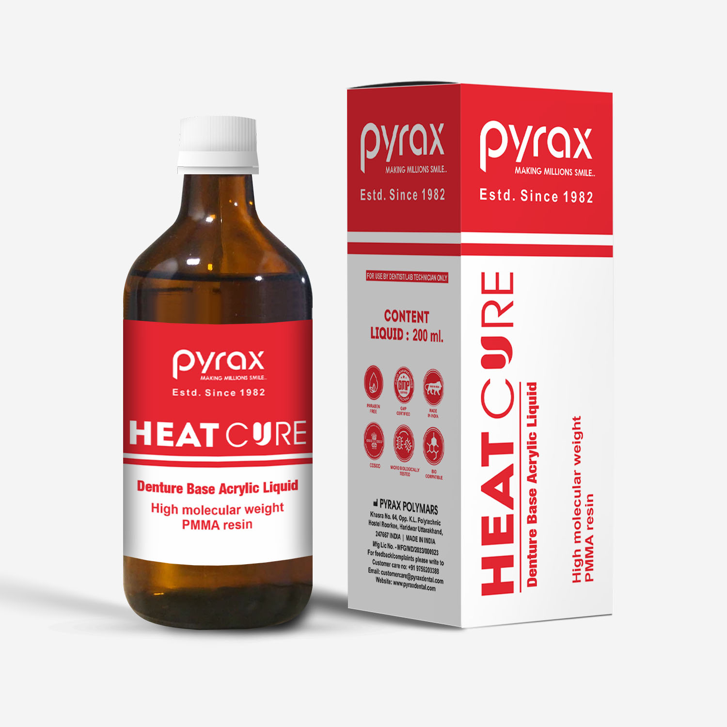 DENTURE BASE ACRYLIC LIQUID 400 ML