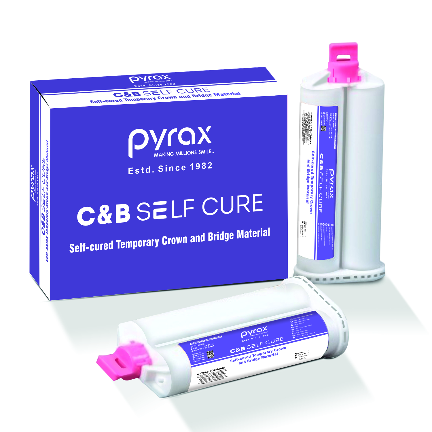 SELF CURE TEMPORARY CROWN AND BRIDGE MATERIAL 1 INTO 50 GMS