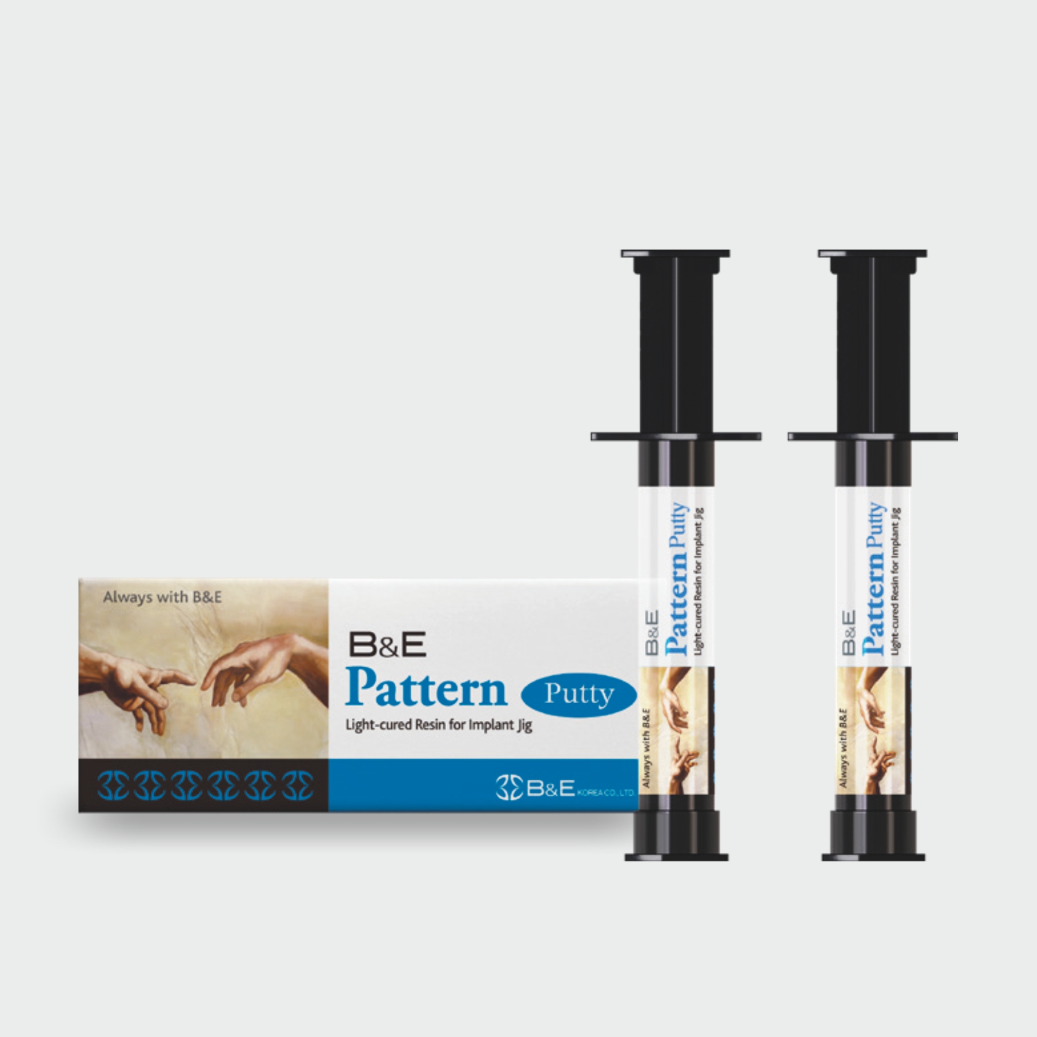 LIGHT CURED RESIN FOR IMPLANT JIG PUTTY 1*12 ML