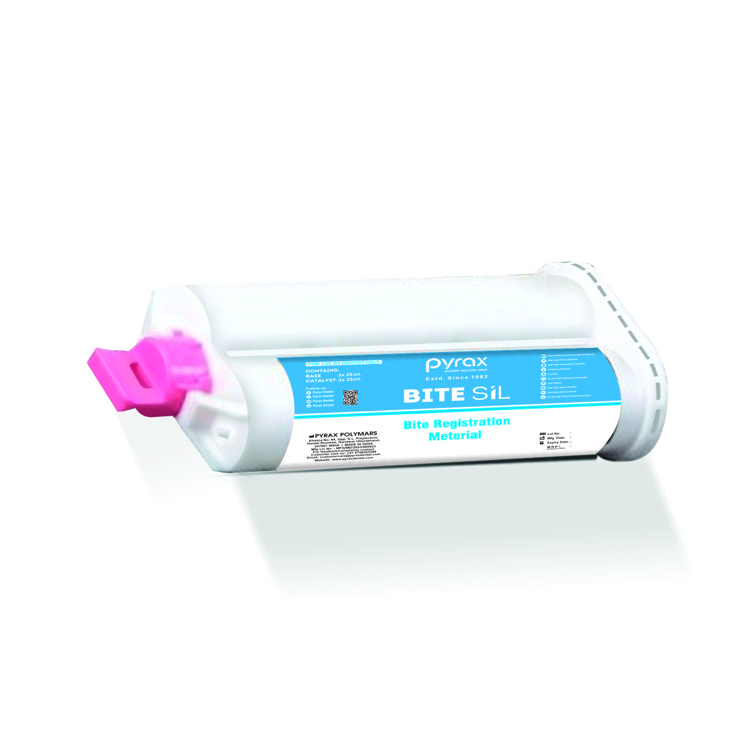 A SILICONE BITE REGISTRATION IMPRESSION MATERIAL 2 INTO 50 ML