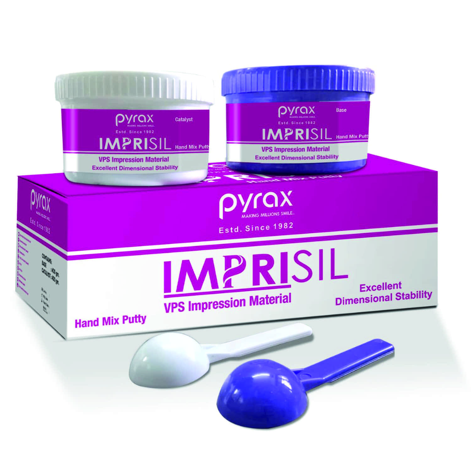 A SILICONE HAND MIX IMPRESSION PUTTY
