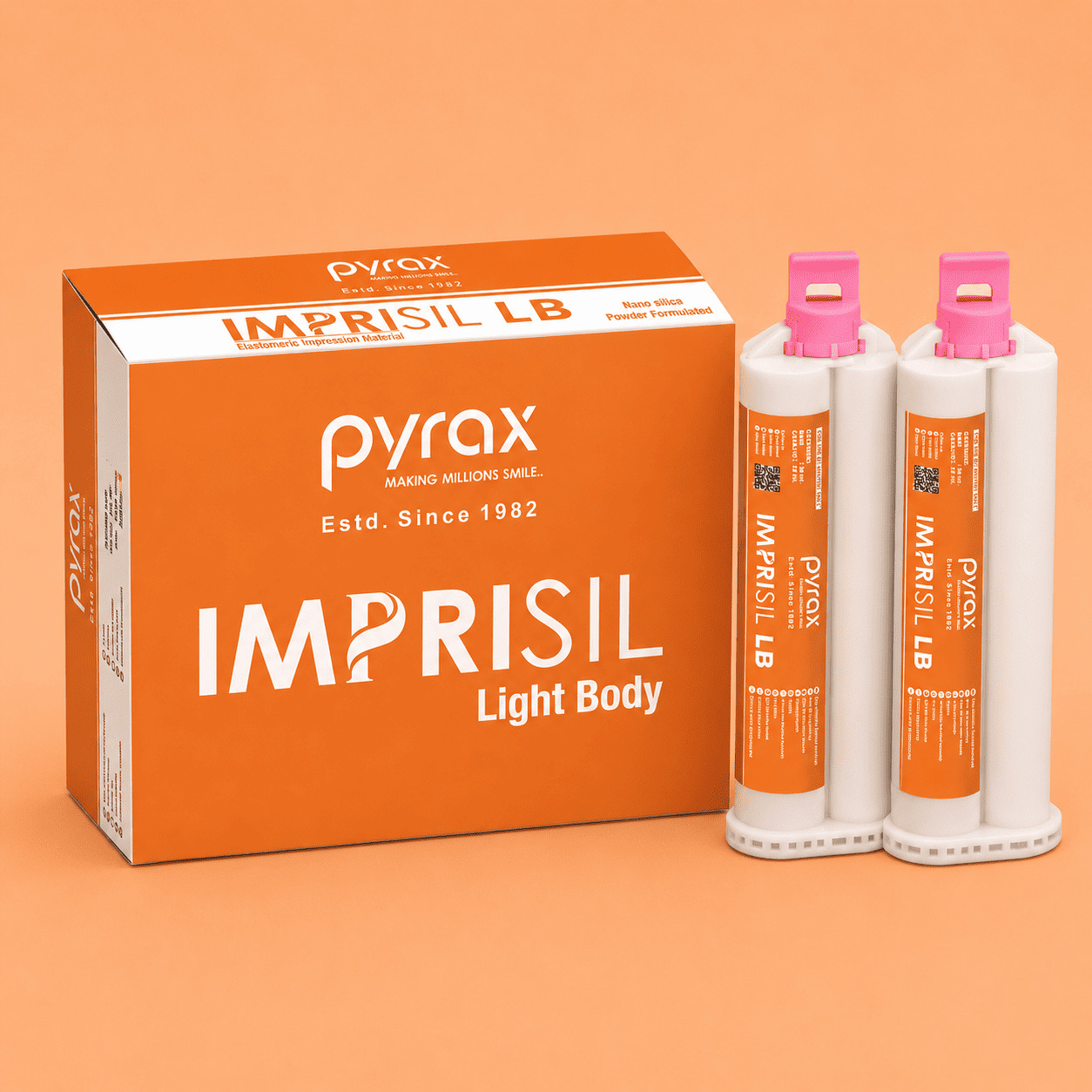 A SILICONE LIGHT BODY IMPRESSION MATERIAL 2 INTO 50 ML