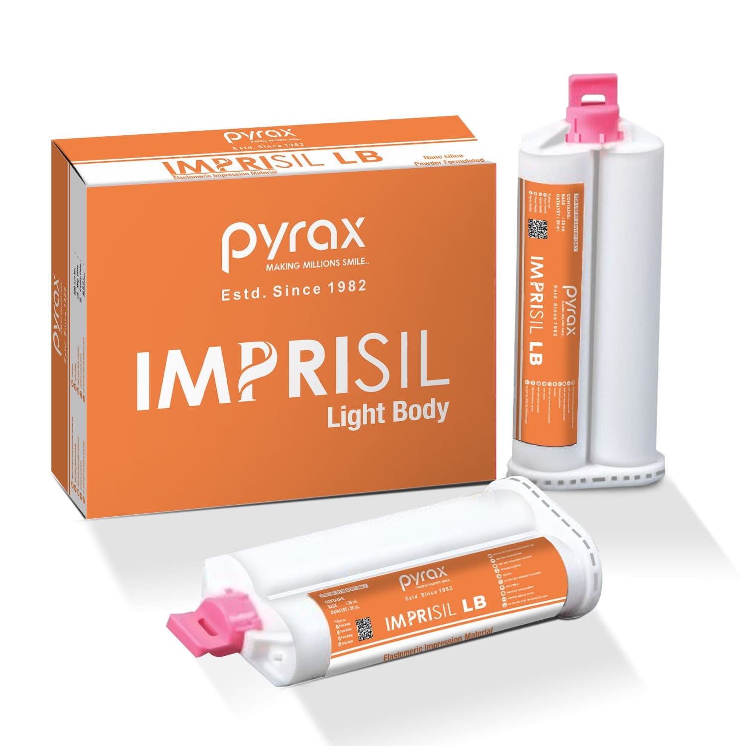A SILICONE LIGHT BODY IMPRESSION MATERIAL 2 INTO 50 ML