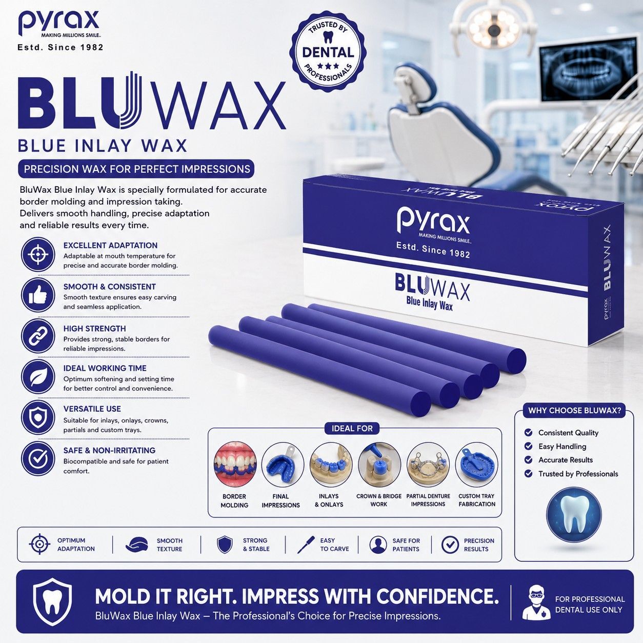 DENTAL INLAY CASTING WAX